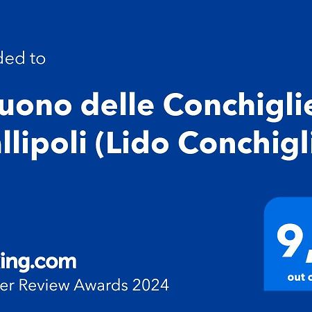 Il Suono Delle Conchiglie - Lido Conchiglie Gallipoli Extérieur photo