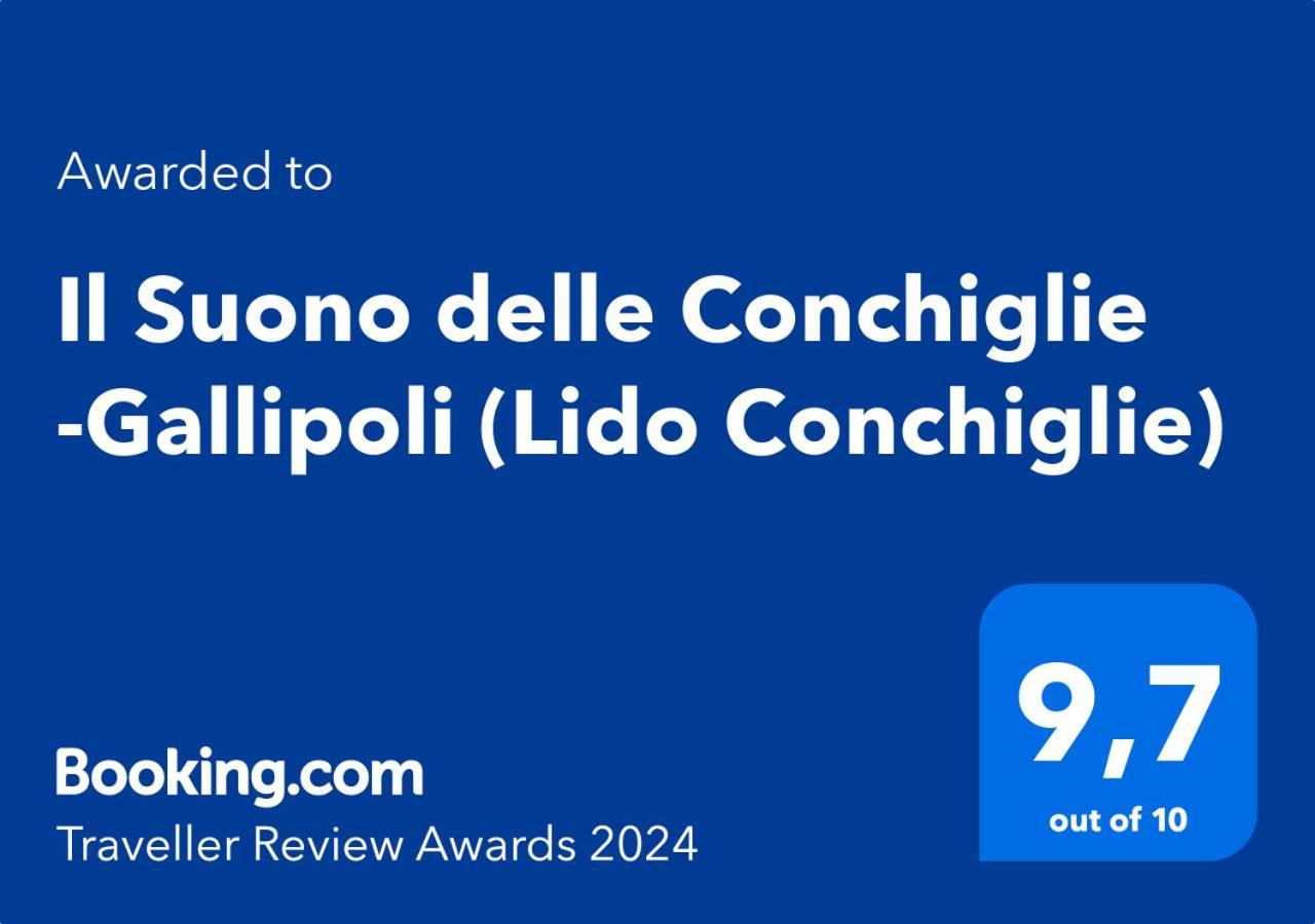 Il Suono Delle Conchiglie - Lido Conchiglie Gallipoli Extérieur photo