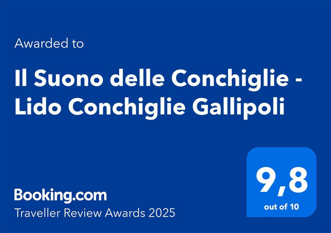 Il Suono Delle Conchiglie - Lido Conchiglie Gallipoli Extérieur photo